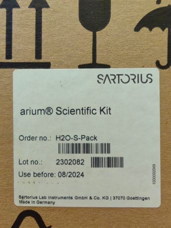 <i>(в резерве)</i> H2O-S-PACK KIT Sartorius (арт. H2OSPACK / H2O-S-PACK)