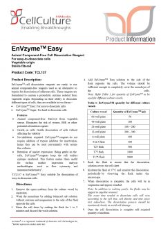 Реагент EnVzyme™ Easy для легко диссоциирующих клеток, 500 мл (арт. TCL137-500ML)