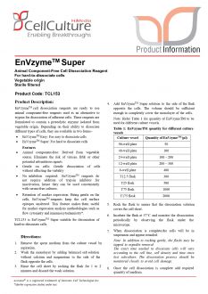 Реагент EnVzyme™ Super для трудно диссоциирующих клеток, 500 мл (арт. TCL153-500ML)
