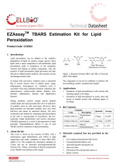 Набор для оценки перекисного окисления липидов EZAssay™ TBARS, 100 тестов (арт. CCK023)