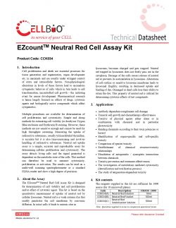 Набор для анализа нейтральных эритроцитов EZcount™, 1000 тестов (арт. CCK034)