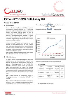 Набор для анализа клеток EZcount™ G6PD, 500 тестов (арт. CCK069)