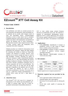 Набор для анализа клеток EZcount™ XTT Cell Assay Kit (арт. CCK015)