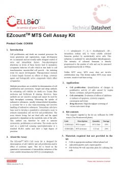 Набор для анализа клеток EZcount™ MTS Cell Assay Kit, 1000 тестов (арт. CCK053)