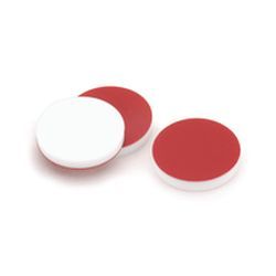 Септа силиконовая красная PTFE/White, 1.3 мм, 100 шт./упак. (арт. C0000943)