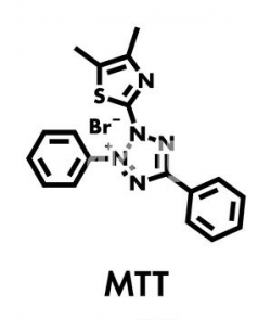 <i>(в наличии)</i> МТТ (Тиазолил синий тетразолий бромид 98%), 500 мг (арт. О104)